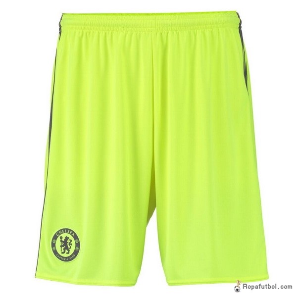 Pantalones Chelsea Replica Primera Ropa Portero 2016/17 Verde Fluorescente